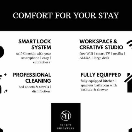 דיסבורג Secret Hideaways Cozystudio Superior Apartments Mit Wifi L 450M Bis Uni L Messe L Flughafen L Zoo מראה חיצוני תמונה